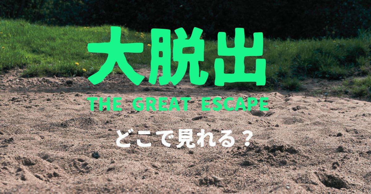 配信バラエティ「大脱出」どこで見れる？DMM・アマプラ・ネトフリの最新状況